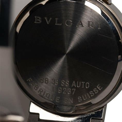 How To Id A Fake Bvlgari Bb33Ss 15Mm Stainless Steel Watch Band Link 